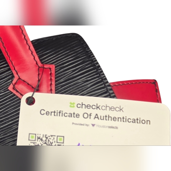 LOUIS VUITTON Epi Bicolor Varenne Hand Bag Black/Red - With COA - Picture 16 of 16